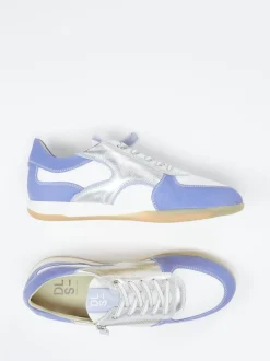 DL Sport – Sneaker aus Kalbleder in Lavendelblau