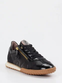 DL Sport – Sneaker aus Kalbleder in Schwarz