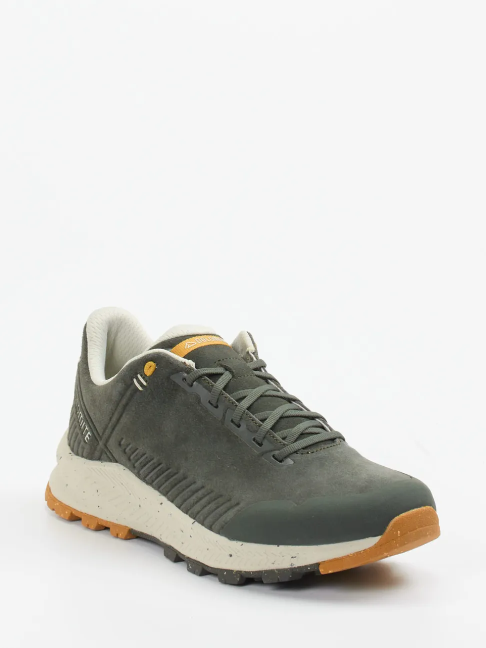 Dolomite 1897 – Outdoor-Sneaker aus Fettleder olivgrün