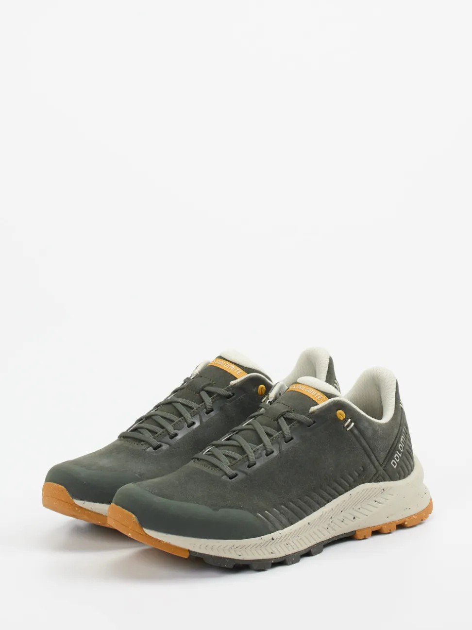 Dolomite 1897 – Outdoor-Sneaker aus Fettleder olivgrün