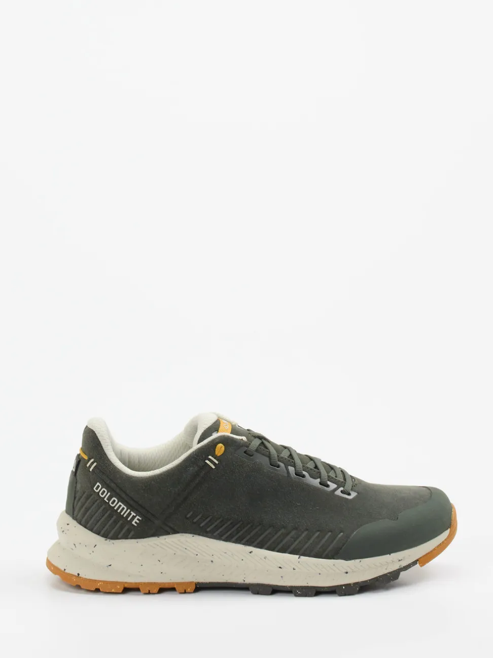 Dolomite 1897 – Outdoor-Sneaker aus Fettleder olivgrün