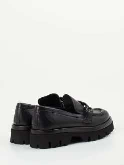 Donna Carolina – Chunky Loafer aus Kalbleder schwarz