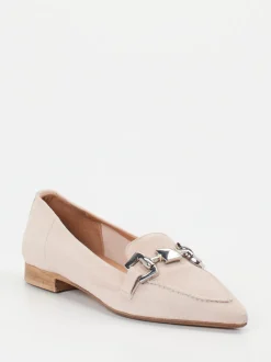 Donna Carolina – Loafer aus Veloursleder in Rosa