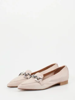 Donna Carolina – Loafer aus Veloursleder in Rosa
