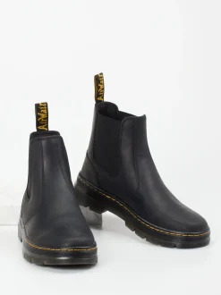 Dr. Martens – Chelsea Boots aus Kalbleder Schwarz