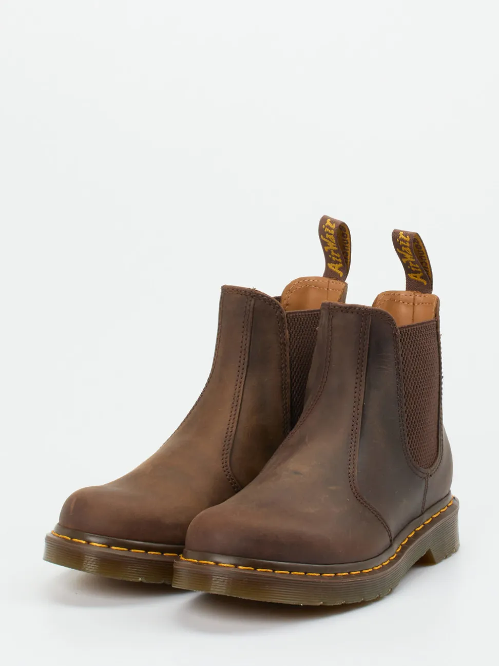 Dr. Martens – Chelsea Boots aus Fettleder braun