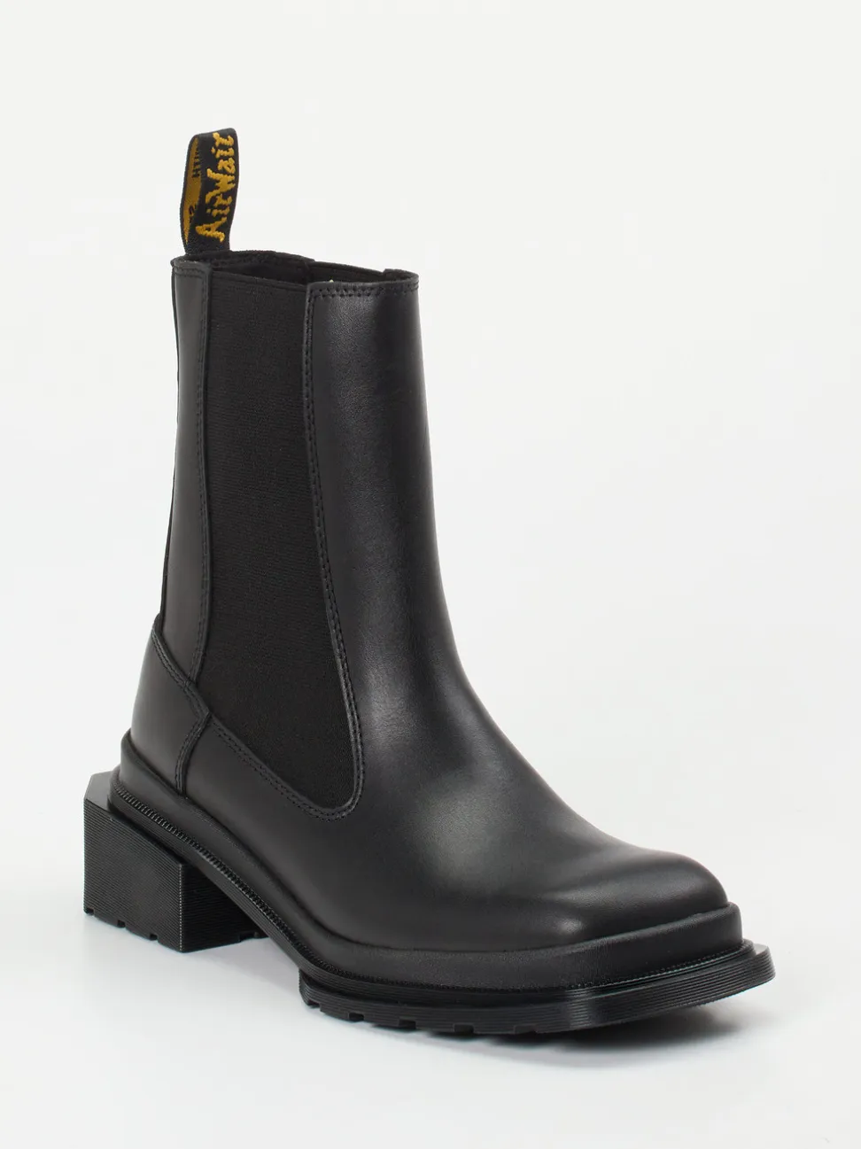 Dr. Martens – Chelsea Boots aus Kalbleder Schwarz