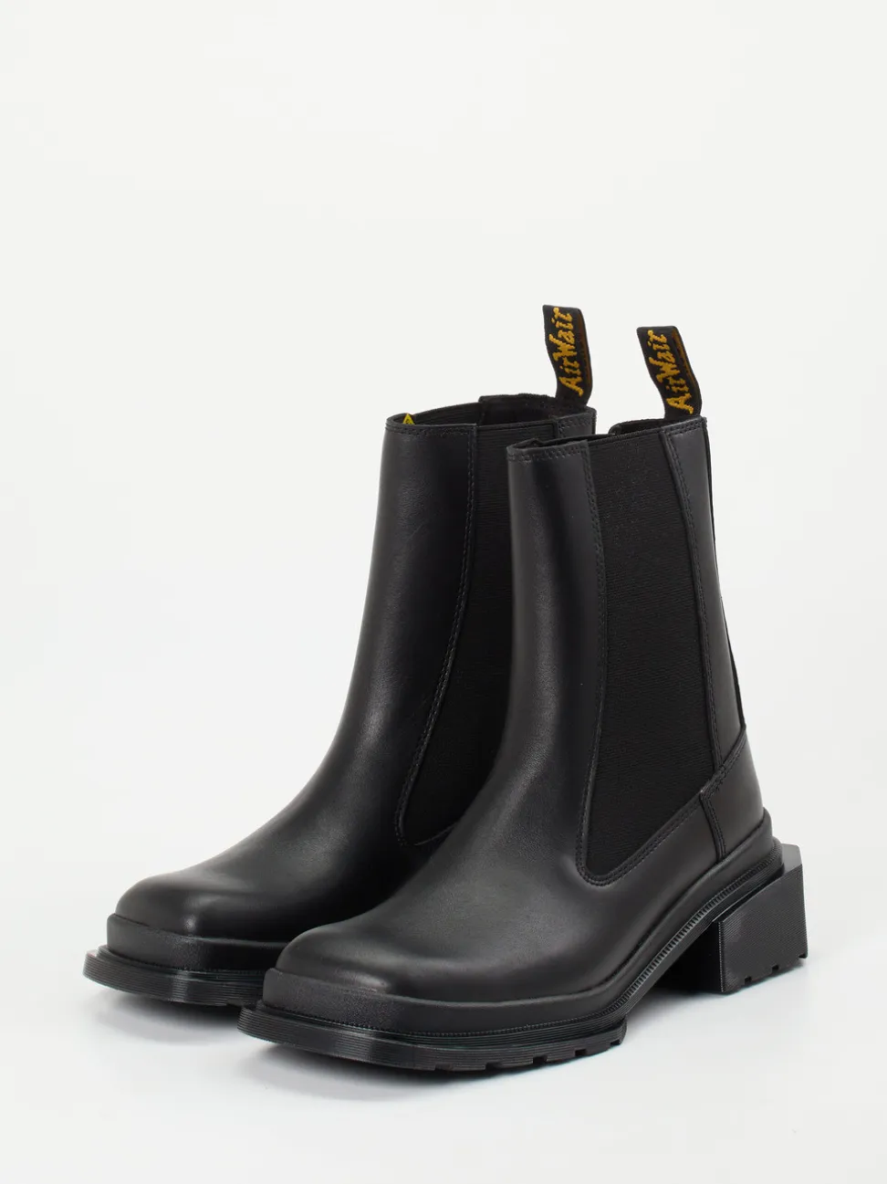 Dr. Martens – Chelsea Boots aus Kalbleder Schwarz