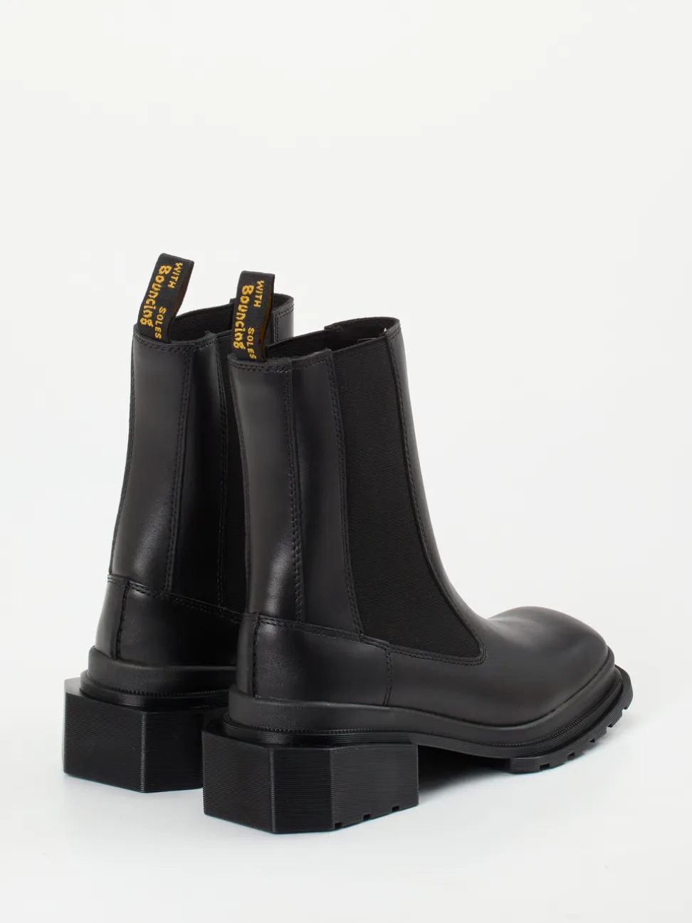 Dr. Martens – Chelsea Boots aus Kalbleder Schwarz