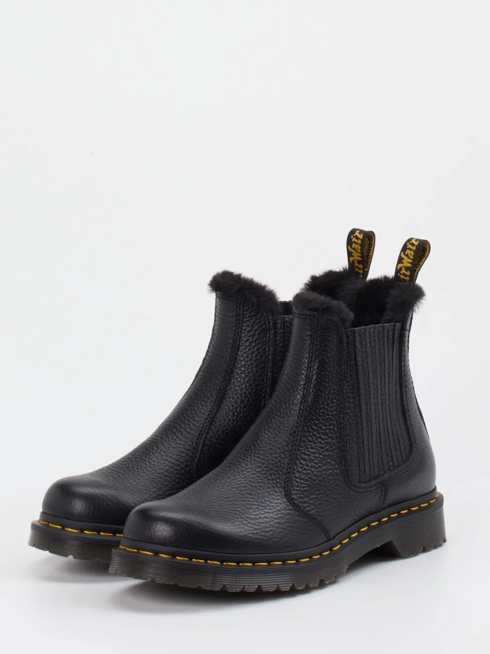 Dr. Martens – Chelsea Boots aus Kalbleder schwarz