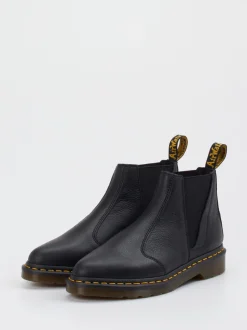 Dr. Martens – Chelsea Boots aus Glattleder schwarz