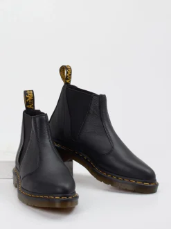 Dr. Martens – Chelsea Boots aus Glattleder schwarz