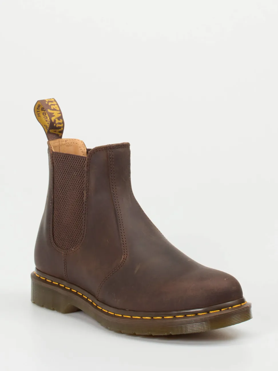 Dr. Martens – Chelsea Boots aus Fettleder dunkelbraun