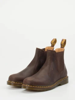 Dr. Martens – Chelsea Boots aus Fettleder dunkelbraun