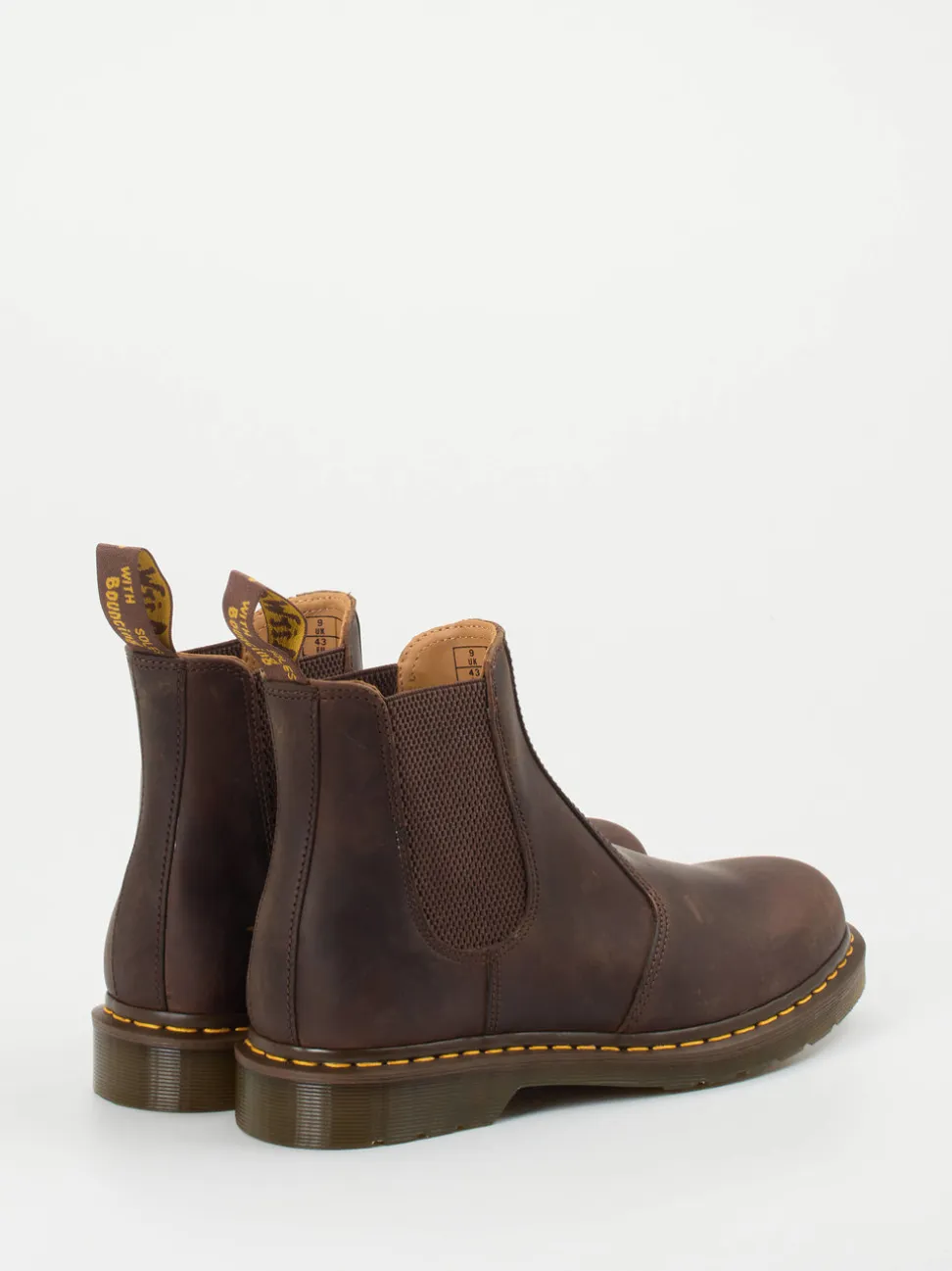 Dr. Martens – Chelsea Boots aus Fettleder dunkelbraun