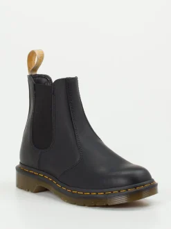 Dr. Martens – Chelsea Boots aus Lammleder Schwarz