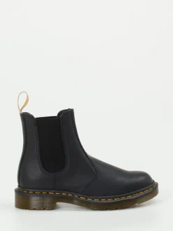 Dr. Martens – Chelsea Boots aus Lammleder Schwarz