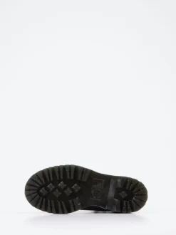 Dr. Martens – Chelsea Boots aus Kalbleder grau