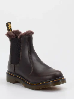 Dr. Martens – Chelsea Boots aus Kalbleder dunkelbraun