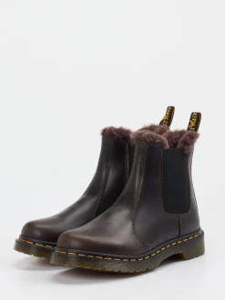 Dr. Martens – Chelsea Boots aus Kalbleder dunkelbraun