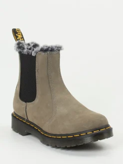 Dr. Martens – Chelsea Boots aus Nubukleder grau
