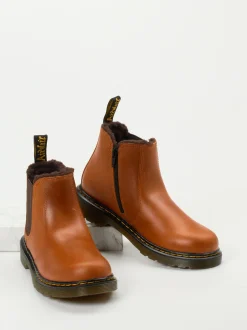 Dr. Martens – Chelsea Boots aus Kalbleder cognacbraun