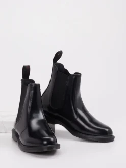 Dr. Martens – Chelsea Boots aus Kalbleder Schwarz