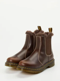 Dr. Martens – Chelsea Boots aus Fettleder braun