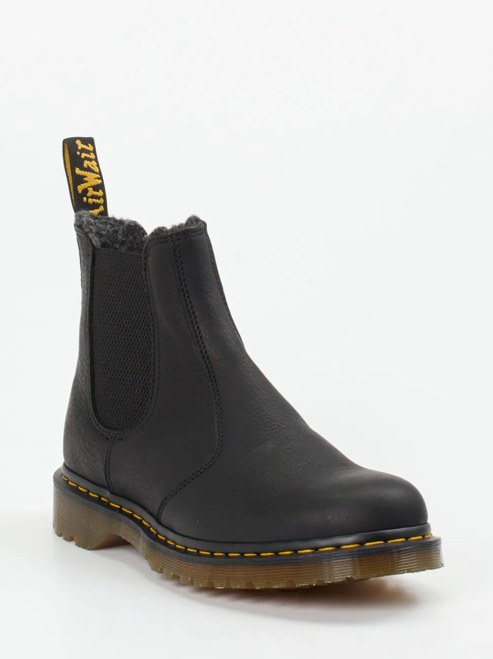 Dr. Martens – Chelsea Boots aus Fettleder Schwarz