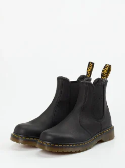 Dr. Martens – Chelsea Boots aus Fettleder Schwarz