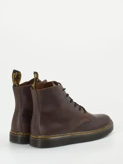 Dr. Martens – Combat Boots aus Kalbleder nussbraun
