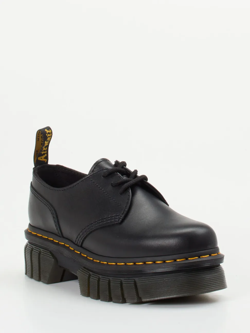 Dr. Martens – Derby-Schnürschuh aus Kalbleder Schwarz