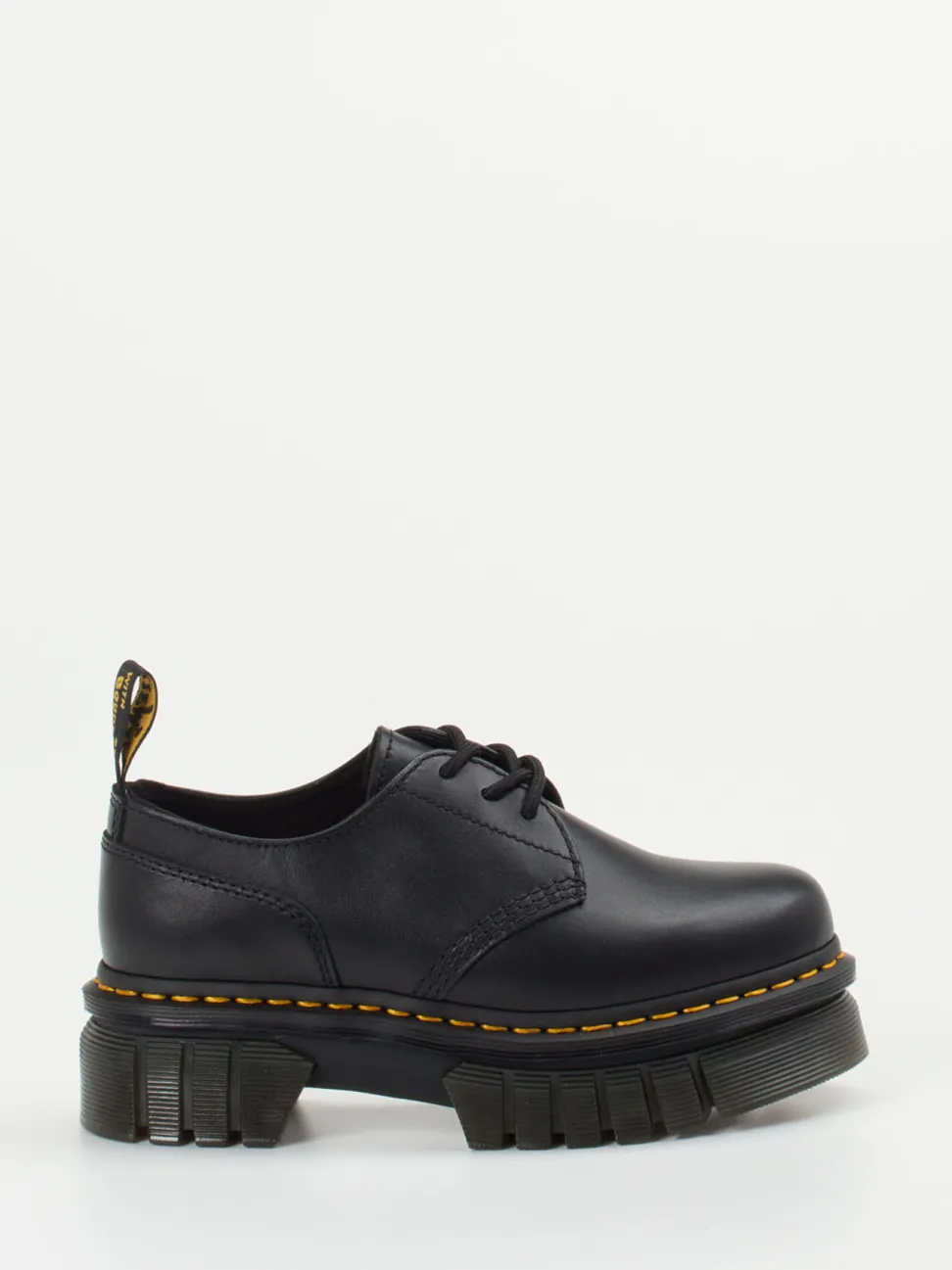 Dr. Martens – Derby-Schnürschuh aus Kalbleder Schwarz