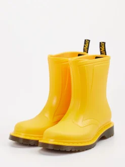 Dr. Martens – Gummistiefeletten aus Gummi gelb