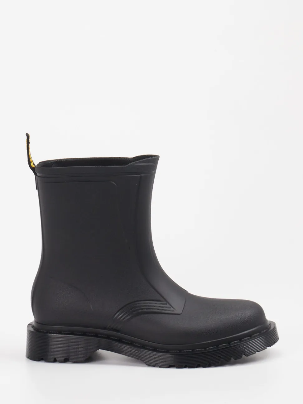 Dr. Martens – Gummistiefeletten aus Gummi Schwarz