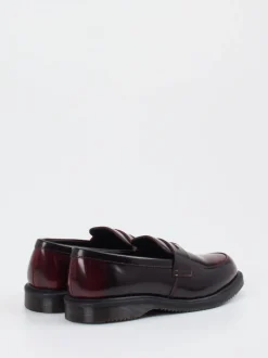 Dr. Martens – Loafer aus Kalbleder in Bordeaux
