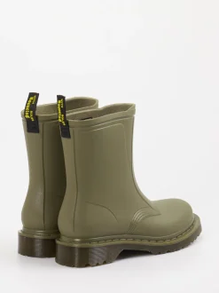 Dr. Martens – Regenboots aus Gummi Olivgrün
