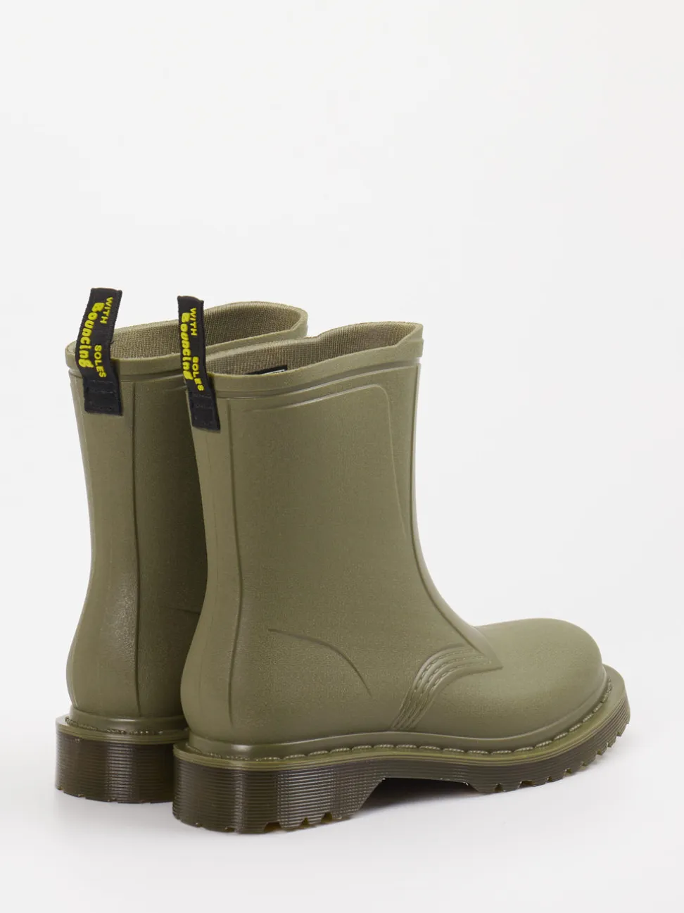 Dr. Martens – Regenboots aus Gummi Olivgrün