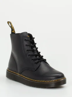 Dr. Martens – Schnürboots aus Kalbleder Schwarz