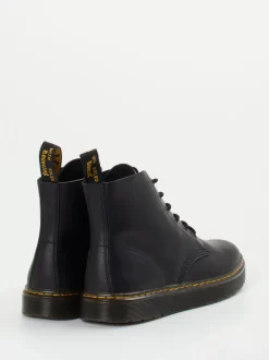 Dr. Martens – Schnürboots aus Kalbleder Schwarz