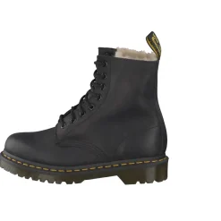 Dr. Martens – Schnürboots aus Kalbleder schwarz