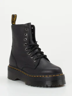 Dr. Martens – Schnürboots aus Kalbleder schwarz