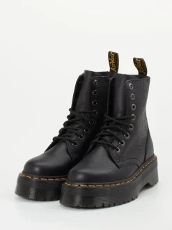Dr. Martens – Schnürboots aus Kalbleder schwarz