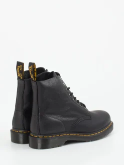 Dr. Martens – Schnürstiefeletten aus Kalbleder Schwarz