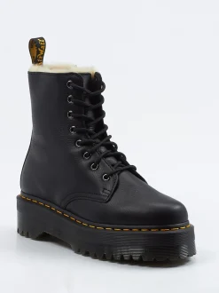 Dr. Martens – Stiefelette aus Kalbleder Schwarz