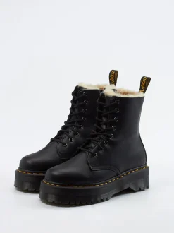 Dr. Martens – Stiefelette aus Kalbleder Schwarz