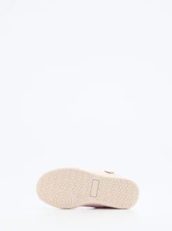 Däumling – High-Top Sneaker aus geprägtem Leder Rosa