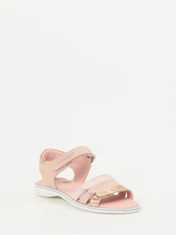 Däumling – Klettsandale aus Kalbleder in Rosa