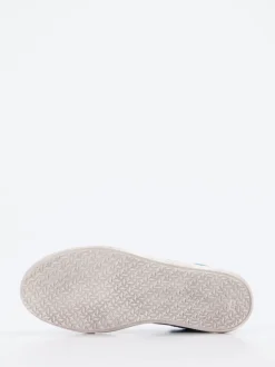 Däumling – Mid-Top Sneaker aus Kalbleder türkisblau