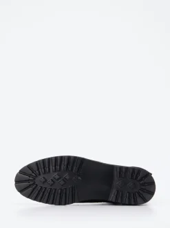 Durea – Schnürboots aus Veloursleder schwarz